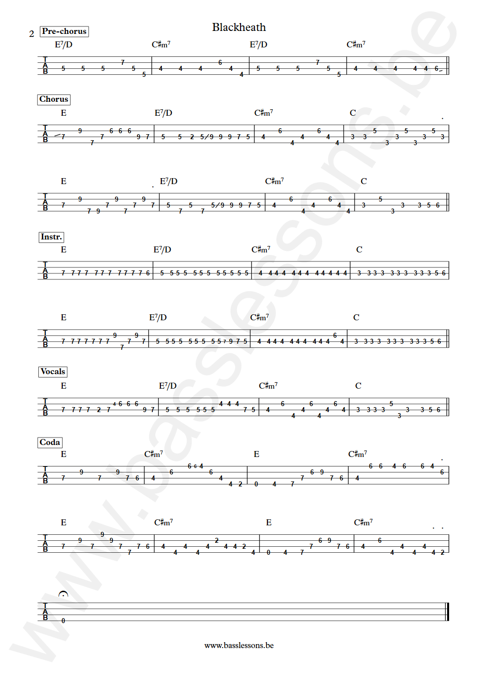 Palace Blackheath Will Dorey Bass Tab part 2